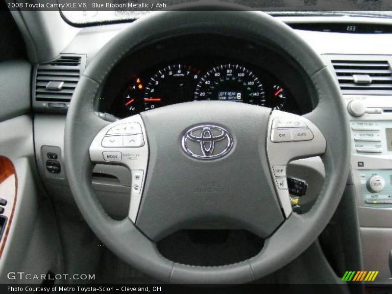 Blue Ribbon Metallic / Ash 2008 Toyota Camry XLE V6