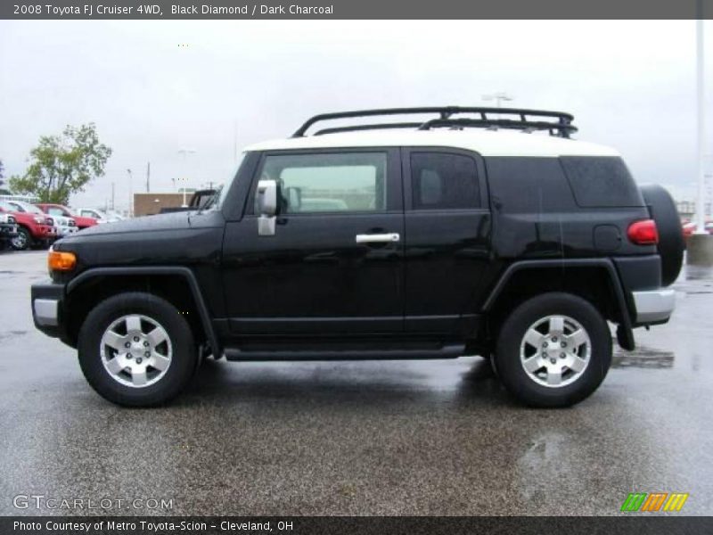 Black Diamond / Dark Charcoal 2008 Toyota FJ Cruiser 4WD