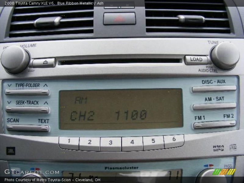 Blue Ribbon Metallic / Ash 2008 Toyota Camry XLE V6