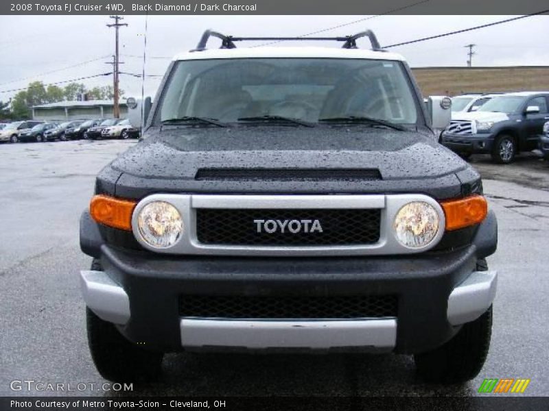 Black Diamond / Dark Charcoal 2008 Toyota FJ Cruiser 4WD