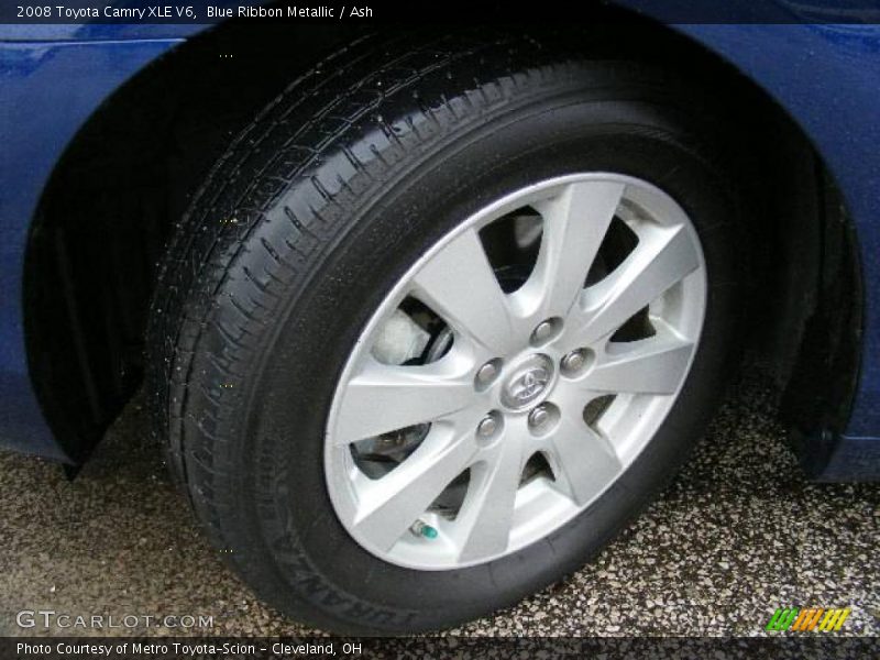 Blue Ribbon Metallic / Ash 2008 Toyota Camry XLE V6