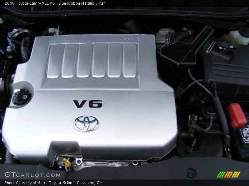 Blue Ribbon Metallic / Ash 2008 Toyota Camry XLE V6