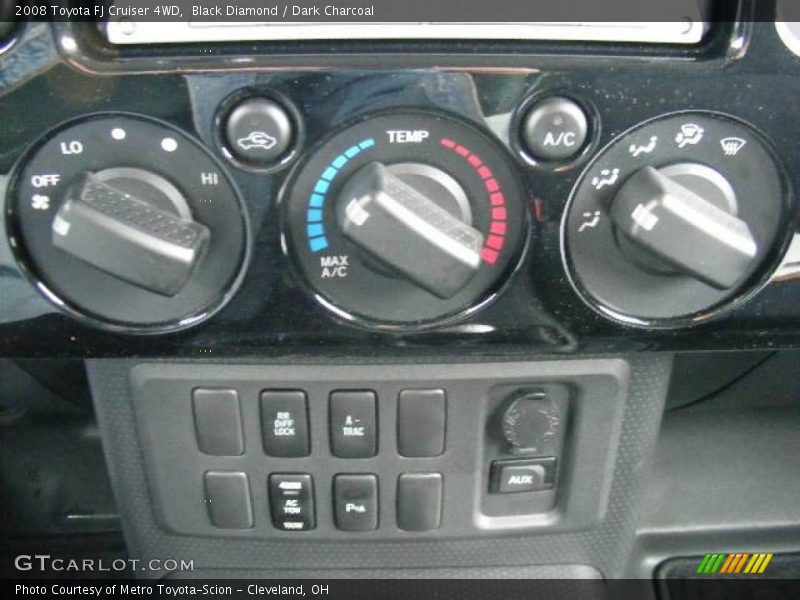 Black Diamond / Dark Charcoal 2008 Toyota FJ Cruiser 4WD