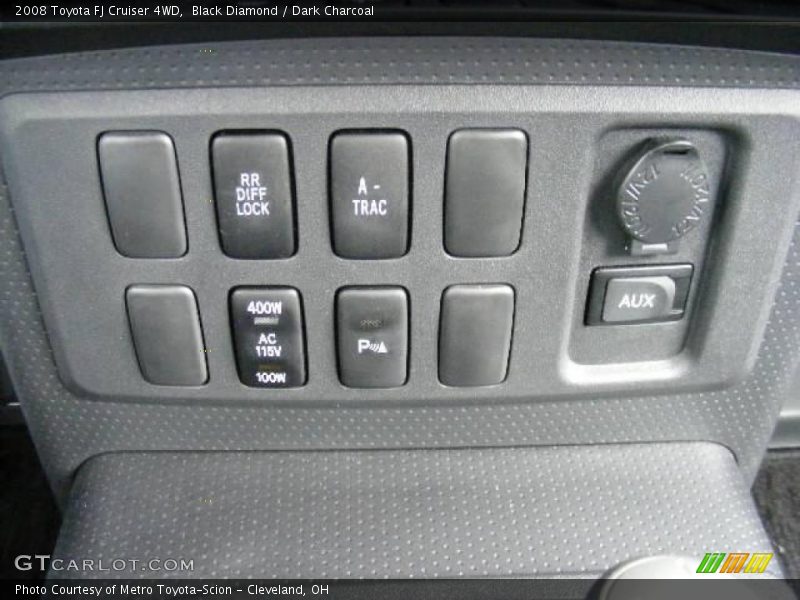 Black Diamond / Dark Charcoal 2008 Toyota FJ Cruiser 4WD