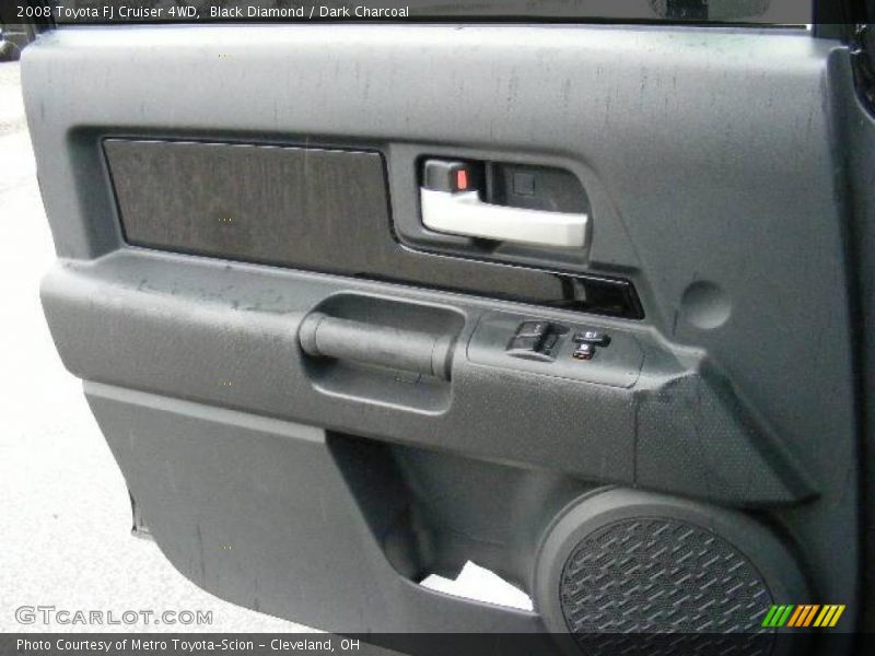Black Diamond / Dark Charcoal 2008 Toyota FJ Cruiser 4WD