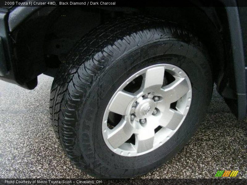 Black Diamond / Dark Charcoal 2008 Toyota FJ Cruiser 4WD