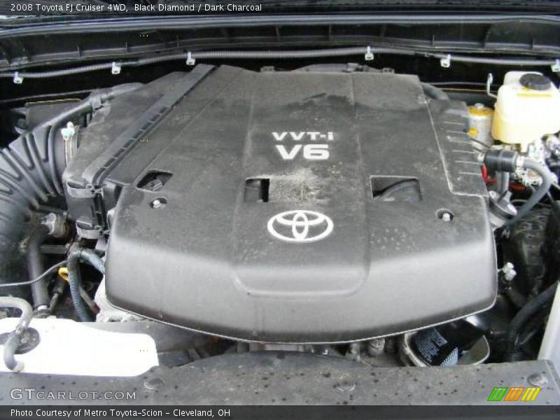 Black Diamond / Dark Charcoal 2008 Toyota FJ Cruiser 4WD
