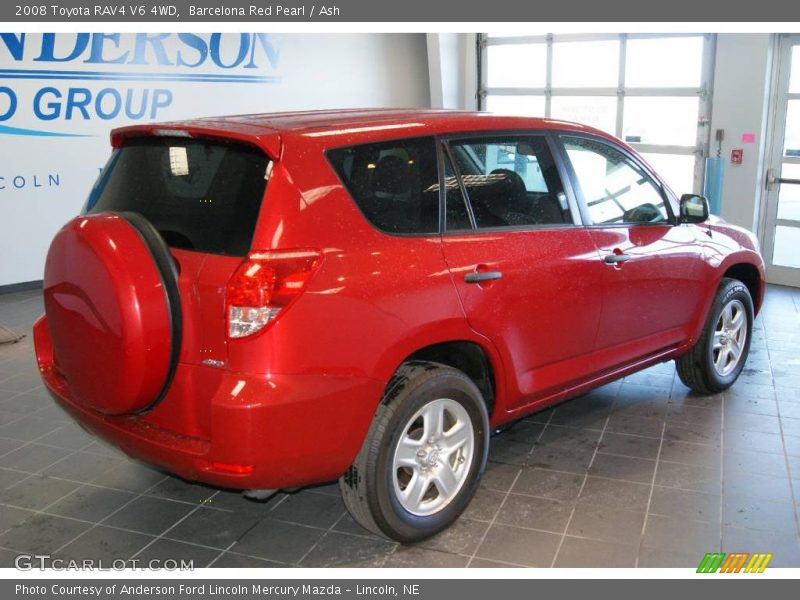 Barcelona Red Pearl / Ash 2008 Toyota RAV4 V6 4WD