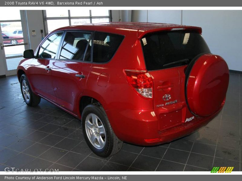 Barcelona Red Pearl / Ash 2008 Toyota RAV4 V6 4WD