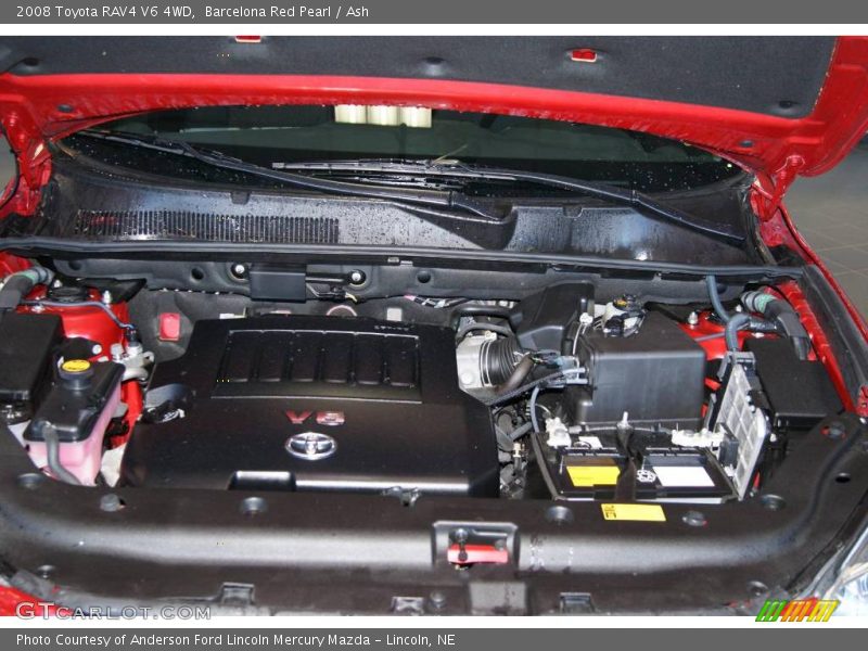 Barcelona Red Pearl / Ash 2008 Toyota RAV4 V6 4WD