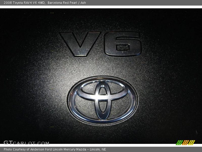 Barcelona Red Pearl / Ash 2008 Toyota RAV4 V6 4WD