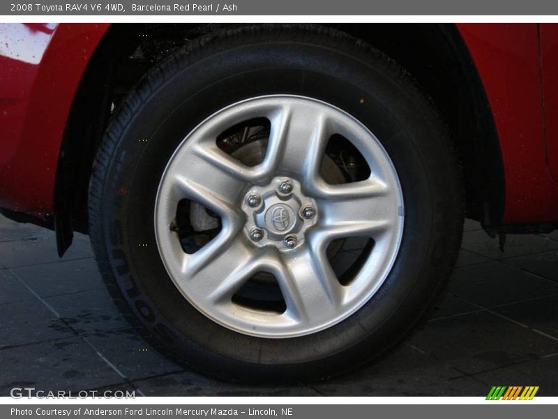 Barcelona Red Pearl / Ash 2008 Toyota RAV4 V6 4WD
