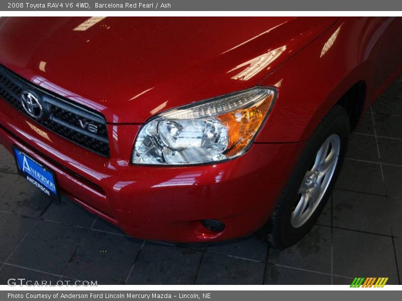 Barcelona Red Pearl / Ash 2008 Toyota RAV4 V6 4WD