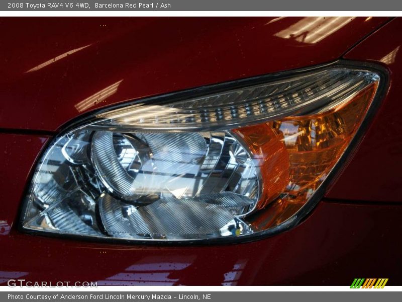 Barcelona Red Pearl / Ash 2008 Toyota RAV4 V6 4WD