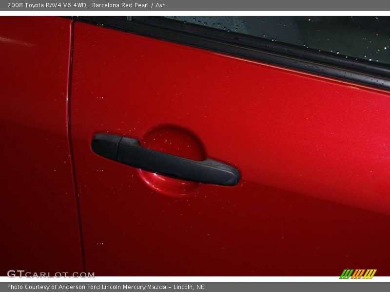Barcelona Red Pearl / Ash 2008 Toyota RAV4 V6 4WD