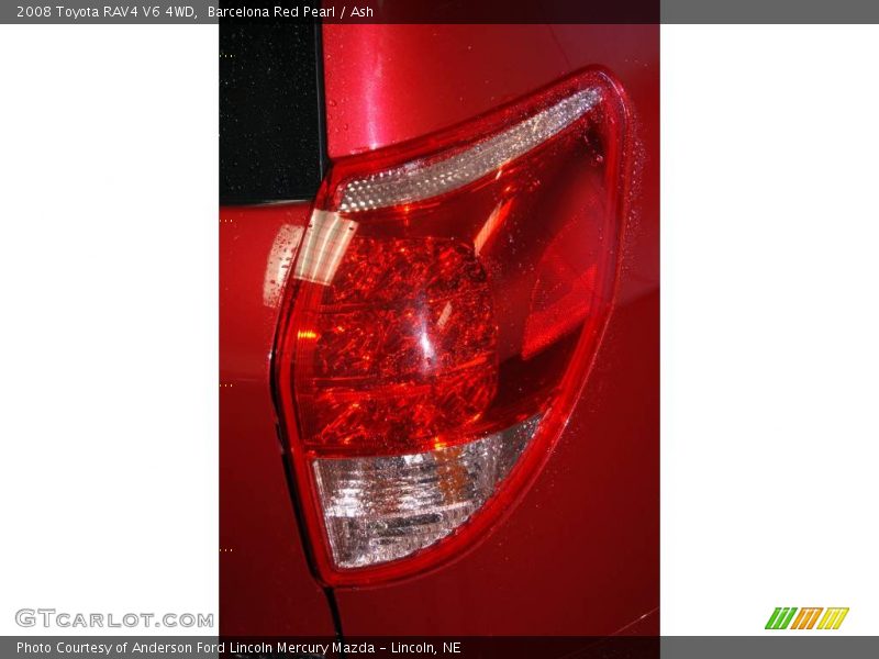 Barcelona Red Pearl / Ash 2008 Toyota RAV4 V6 4WD