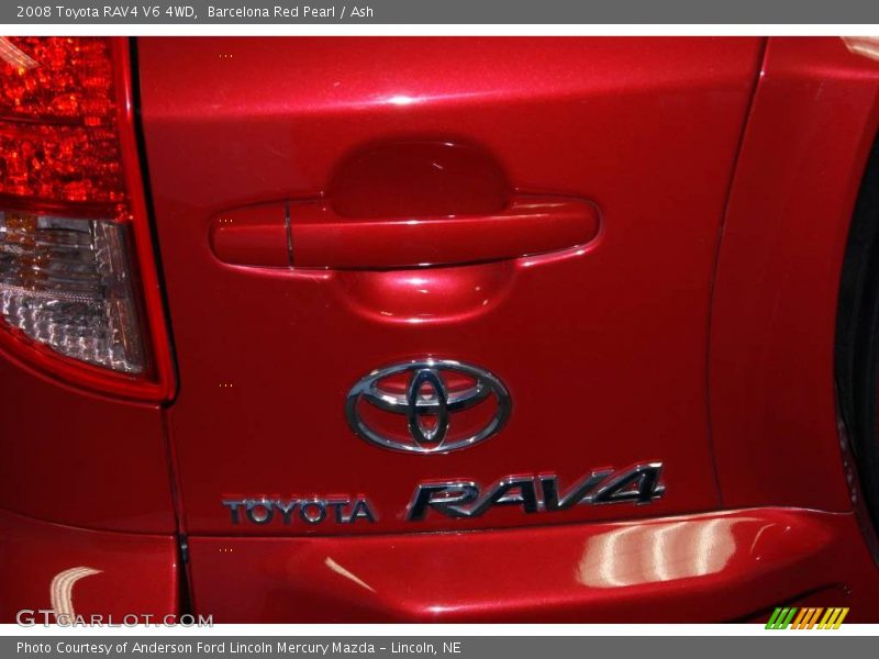 Barcelona Red Pearl / Ash 2008 Toyota RAV4 V6 4WD