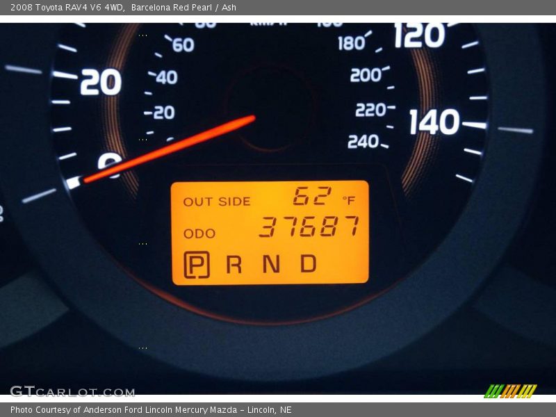 Barcelona Red Pearl / Ash 2008 Toyota RAV4 V6 4WD