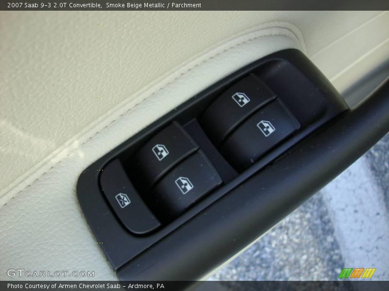 Smoke Beige Metallic / Parchment 2007 Saab 9-3 2.0T Convertible