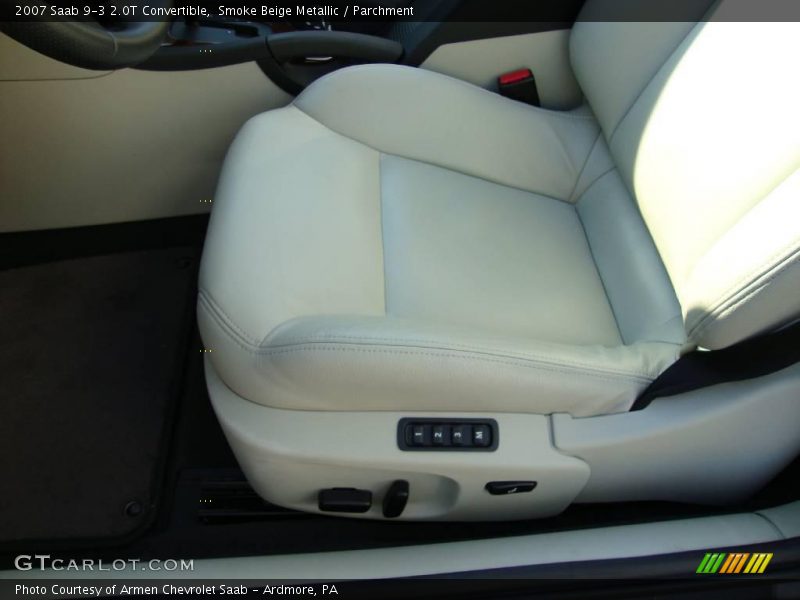Smoke Beige Metallic / Parchment 2007 Saab 9-3 2.0T Convertible
