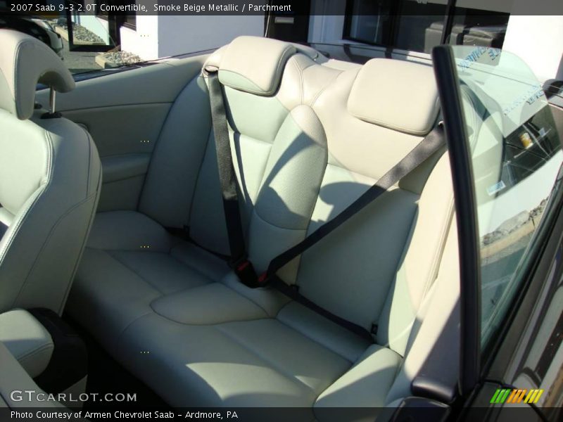 Smoke Beige Metallic / Parchment 2007 Saab 9-3 2.0T Convertible