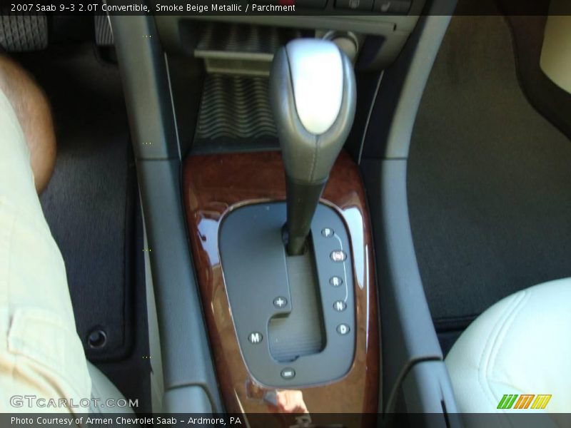 Smoke Beige Metallic / Parchment 2007 Saab 9-3 2.0T Convertible