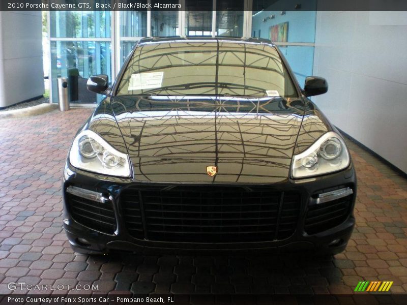 Black / Black/Black Alcantara 2010 Porsche Cayenne GTS