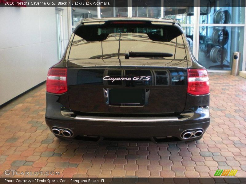 Black / Black/Black Alcantara 2010 Porsche Cayenne GTS