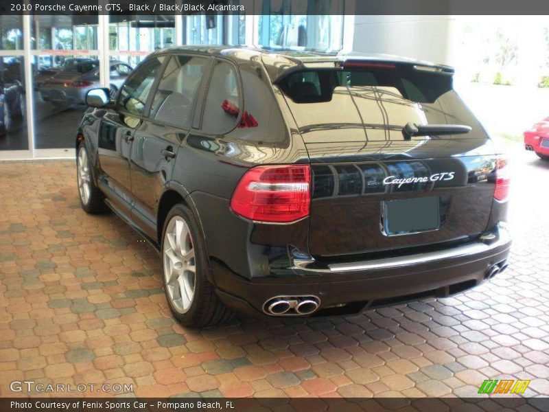 Black / Black/Black Alcantara 2010 Porsche Cayenne GTS
