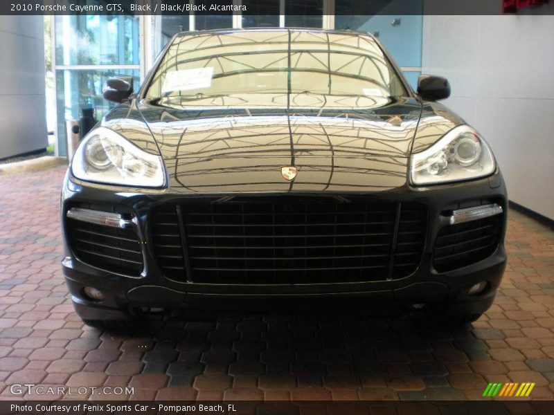 Black / Black/Black Alcantara 2010 Porsche Cayenne GTS