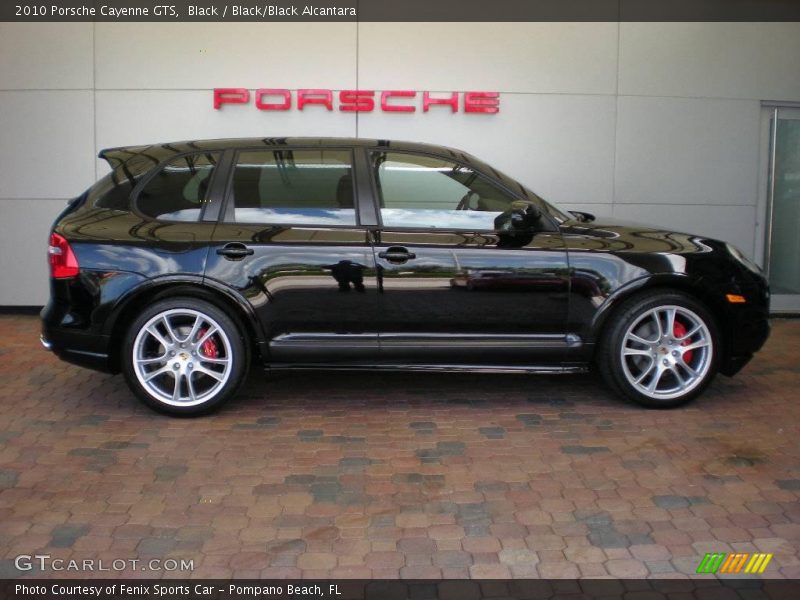 Black / Black/Black Alcantara 2010 Porsche Cayenne GTS