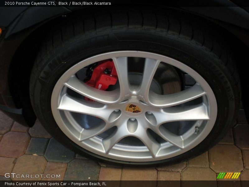 Black / Black/Black Alcantara 2010 Porsche Cayenne GTS