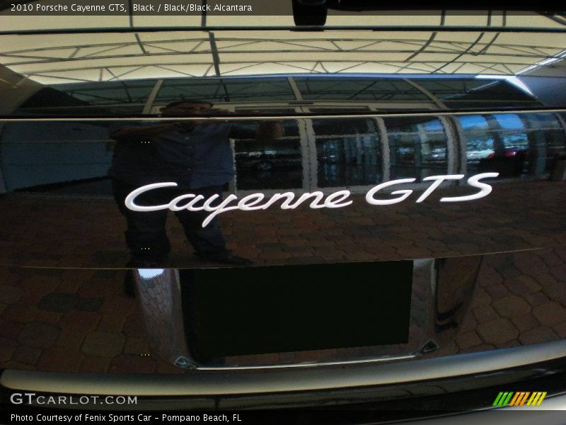 Black / Black/Black Alcantara 2010 Porsche Cayenne GTS