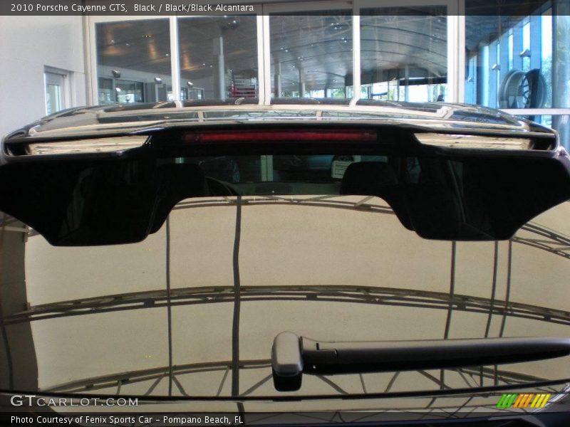 Black / Black/Black Alcantara 2010 Porsche Cayenne GTS