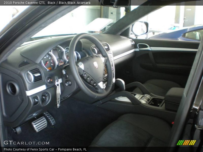 Black / Black/Black Alcantara 2010 Porsche Cayenne GTS
