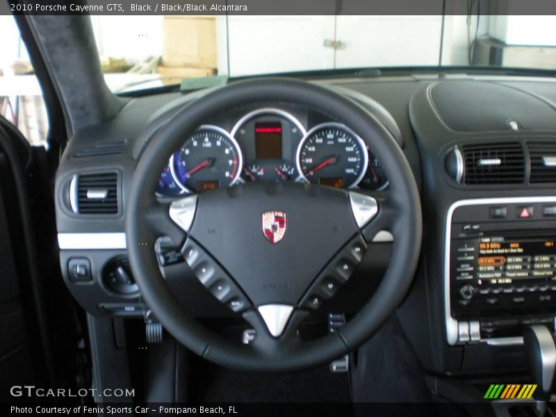 Black / Black/Black Alcantara 2010 Porsche Cayenne GTS