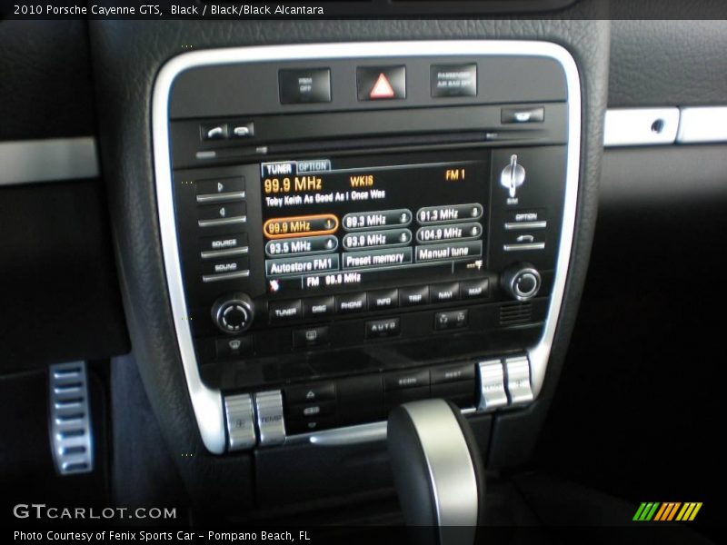 Black / Black/Black Alcantara 2010 Porsche Cayenne GTS