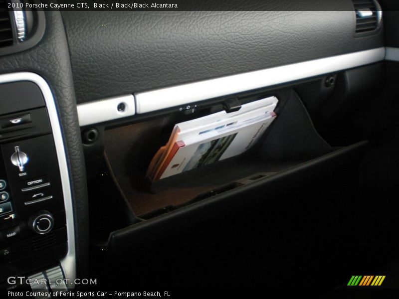Black / Black/Black Alcantara 2010 Porsche Cayenne GTS