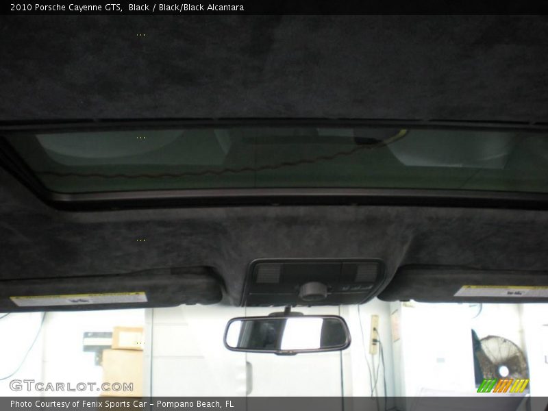 Black / Black/Black Alcantara 2010 Porsche Cayenne GTS