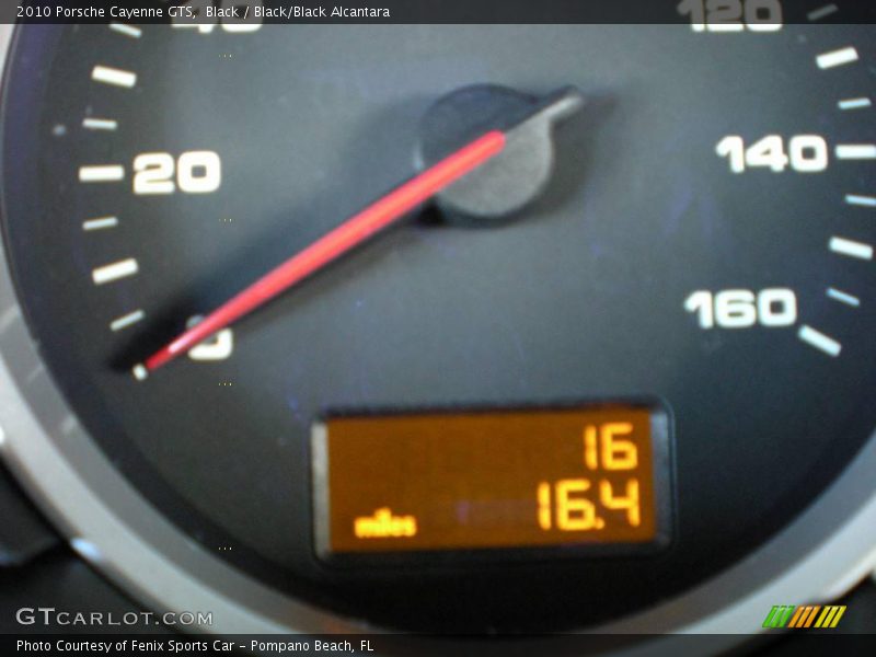 Black / Black/Black Alcantara 2010 Porsche Cayenne GTS