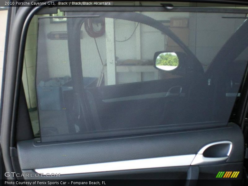 Black / Black/Black Alcantara 2010 Porsche Cayenne GTS