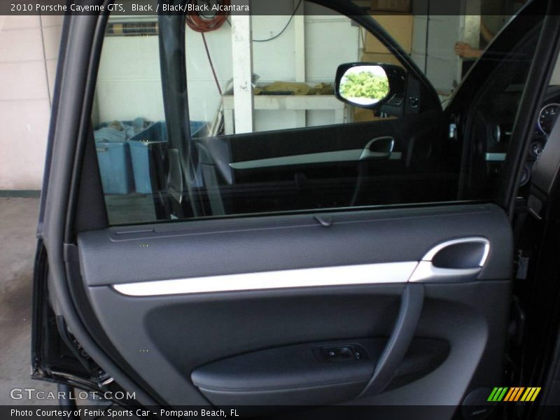 Black / Black/Black Alcantara 2010 Porsche Cayenne GTS
