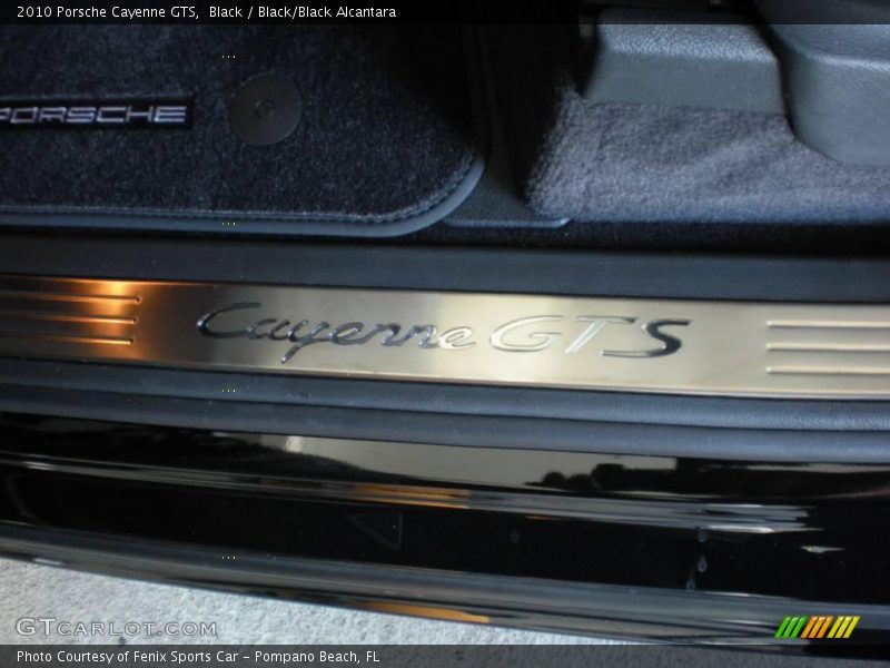 Black / Black/Black Alcantara 2010 Porsche Cayenne GTS