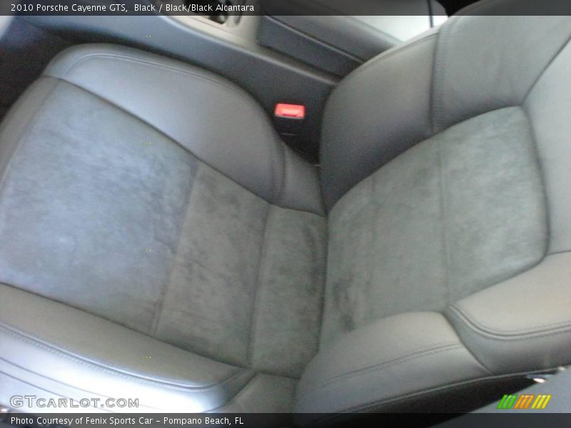 Black / Black/Black Alcantara 2010 Porsche Cayenne GTS