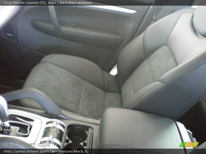 Black / Black/Black Alcantara 2010 Porsche Cayenne GTS