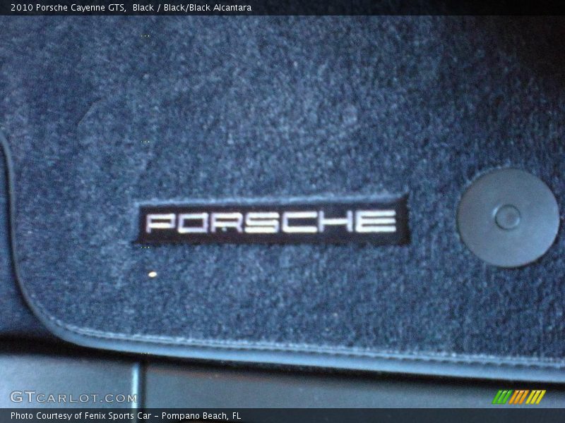Black / Black/Black Alcantara 2010 Porsche Cayenne GTS