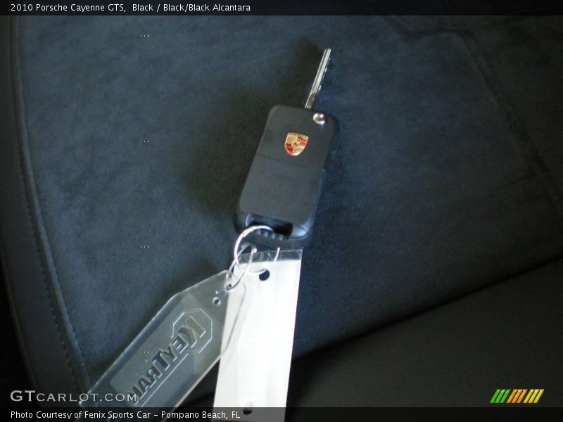 Black / Black/Black Alcantara 2010 Porsche Cayenne GTS