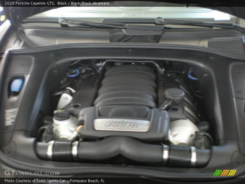 Black / Black/Black Alcantara 2010 Porsche Cayenne GTS