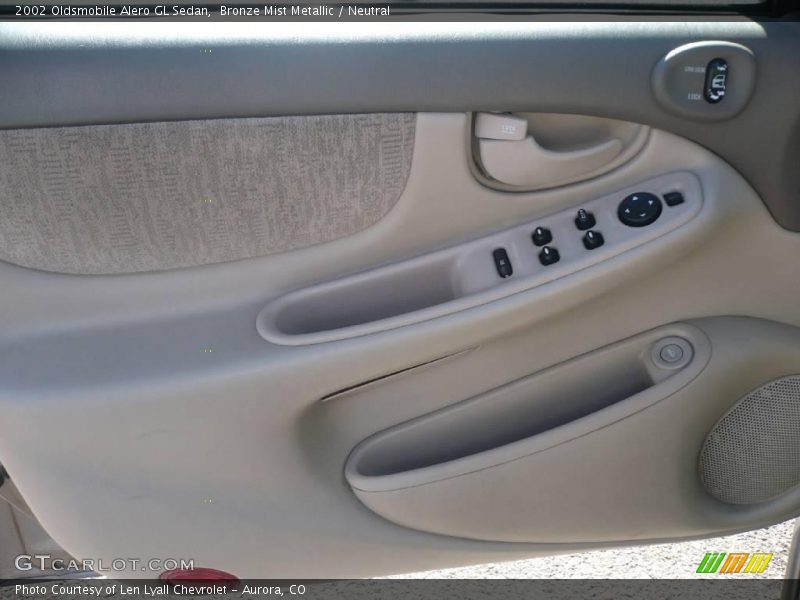 Bronze Mist Metallic / Neutral 2002 Oldsmobile Alero GL Sedan