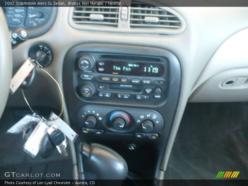 Bronze Mist Metallic / Neutral 2002 Oldsmobile Alero GL Sedan